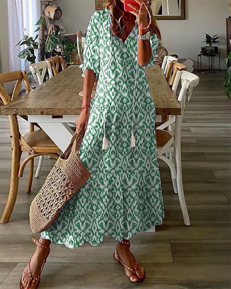 Apolline | Boho Maxi Dress