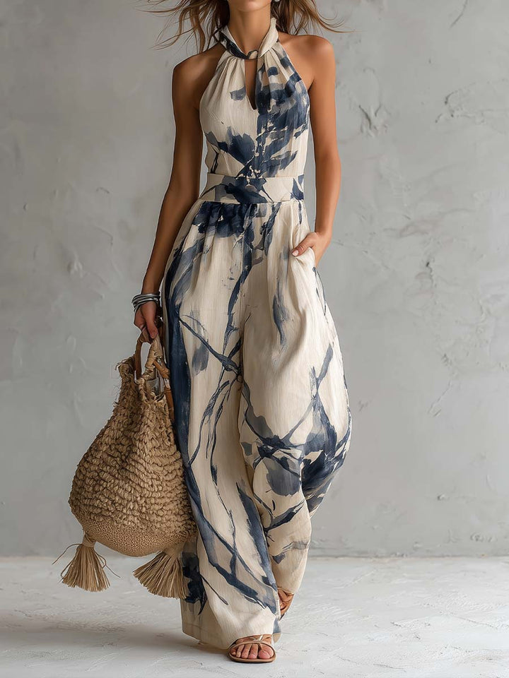 Beckford | The Artful Wide-Leg Jumpsuit