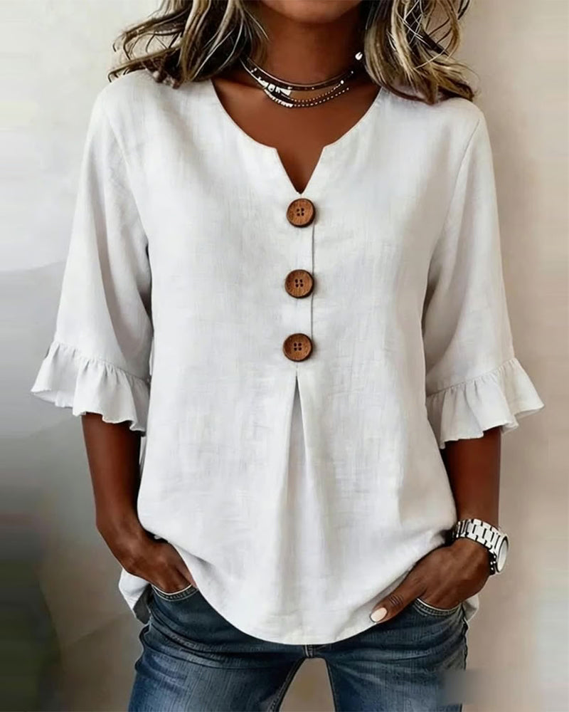 Farleigh | The Feminine Summer Blouse