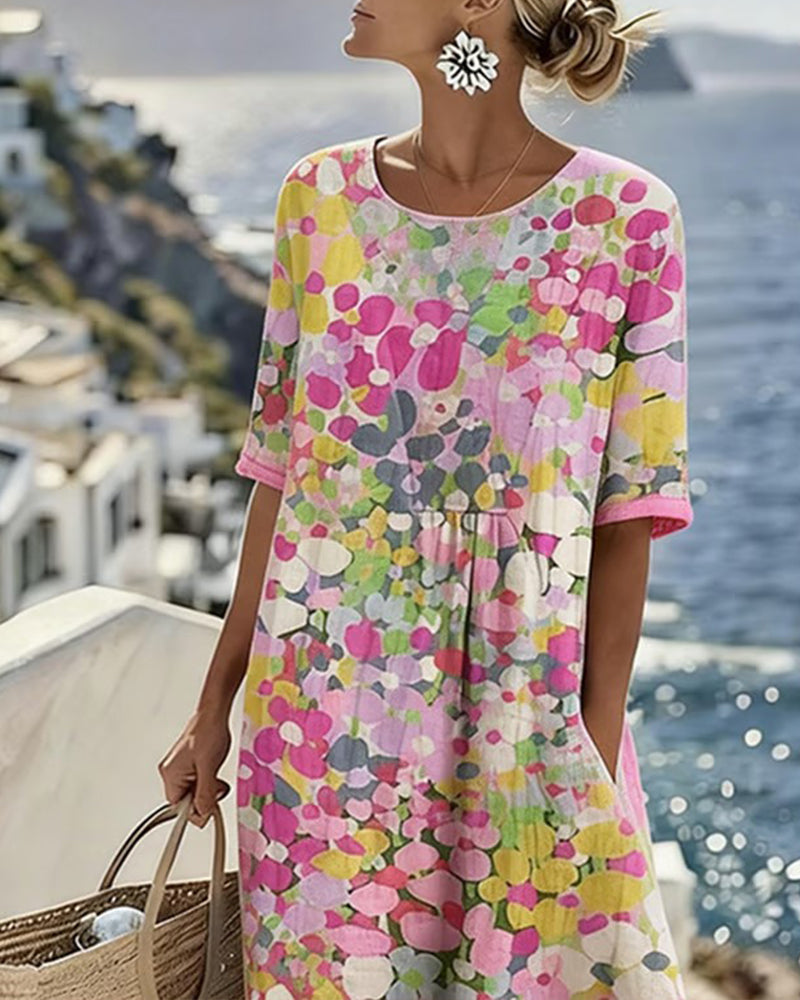 Loïza | Loose-Fit Midi Dress