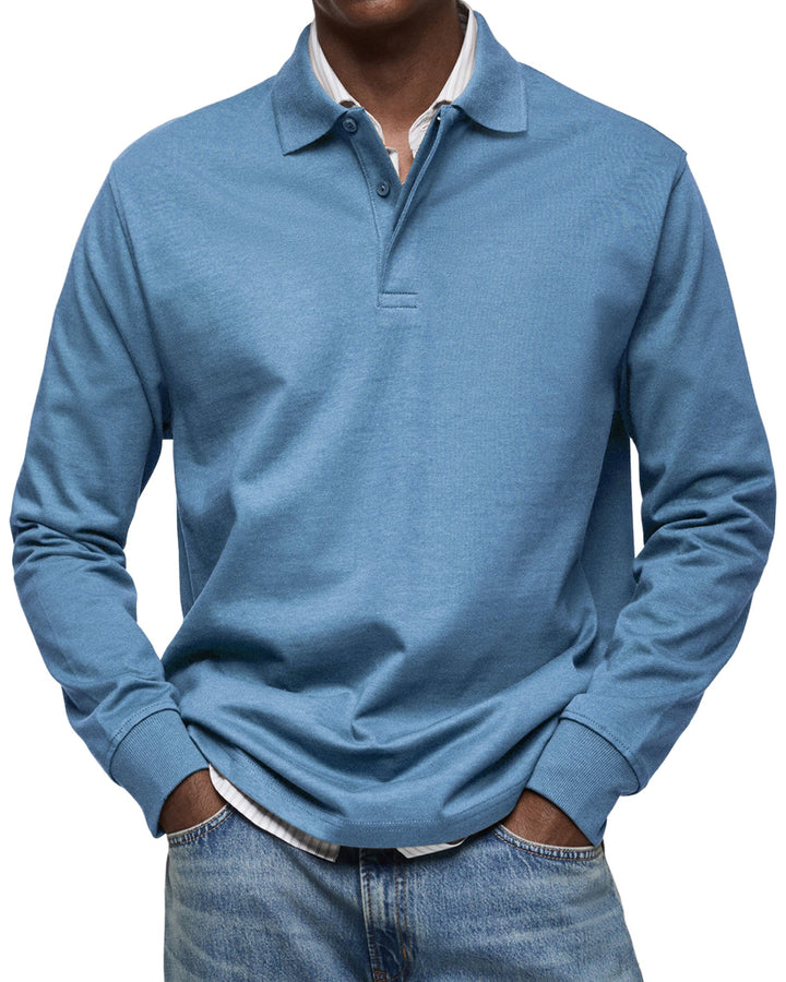 Fletcher | Refined Long Sleeve Polo
