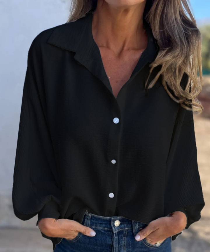 Laurel | Elegant Button Blouse