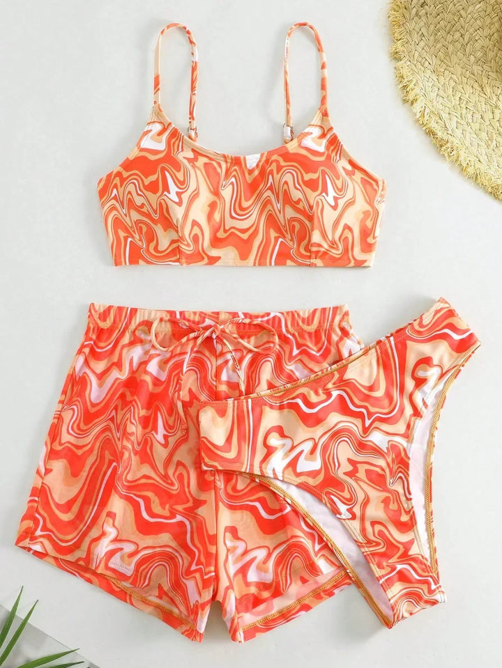 Marilyn | 3-Piece Supportive Swim Set