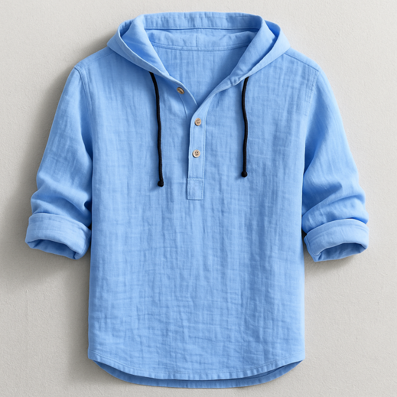 Barnaby | Casual Hooded Summer Shirt