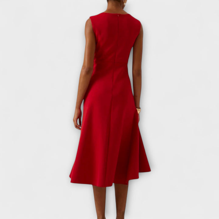 Isabeau | Structured Midi Dress