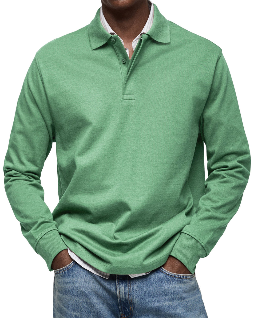 Fletcher | Refined Long Sleeve Polo