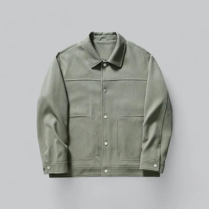 Men’s Corduroy Overshirt | Snap-Front Jacket Style | Relaxed Fit Midweight Layer
