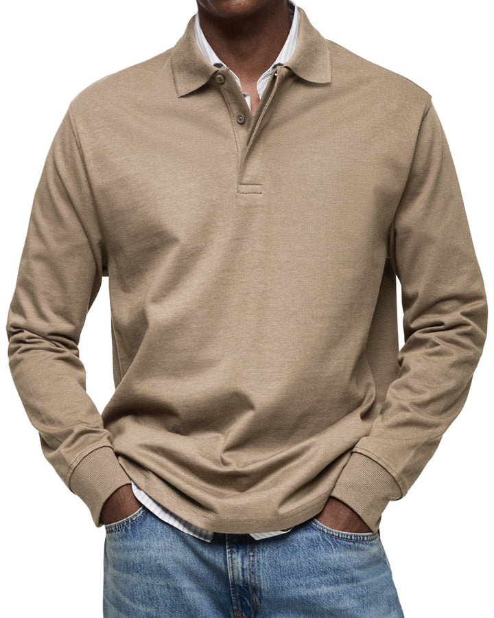 Fletcher | Refined Long Sleeve Polo