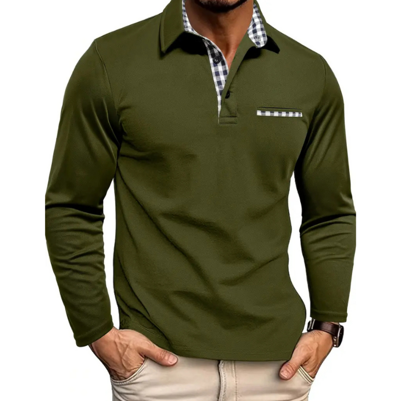 Callum | The Long-Sleeve Polo