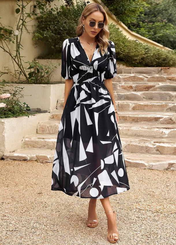 Félicité | Floral Midi Dress