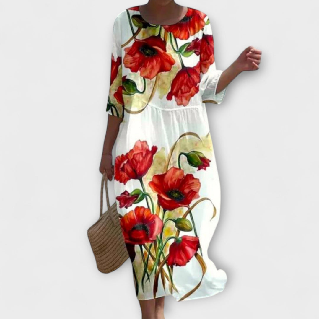 Shae™ | Elegant Women Floral Maxi Dress