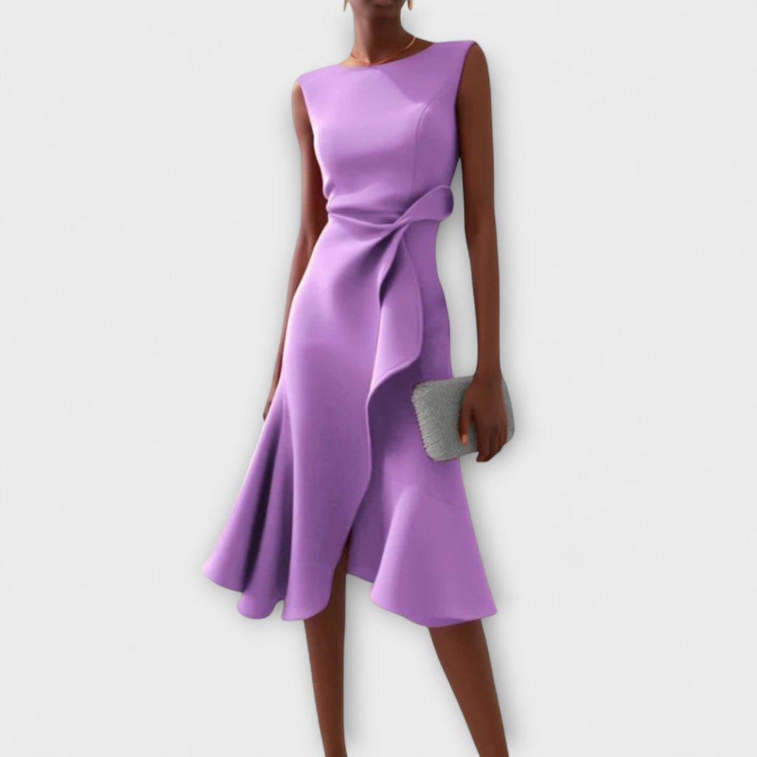 Isabeau | Structured Midi Dress