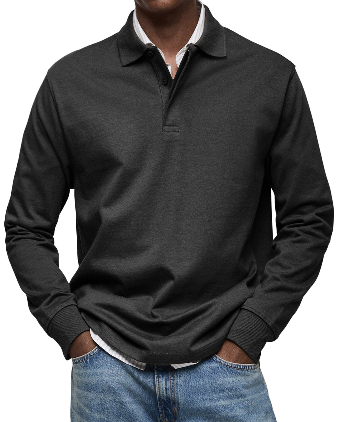 Fletcher | Refined Long Sleeve Polo