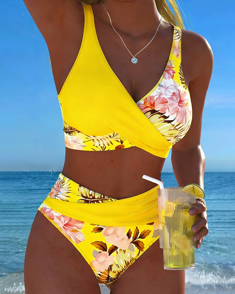 Blossom | Elegant Floral Bikini Set
