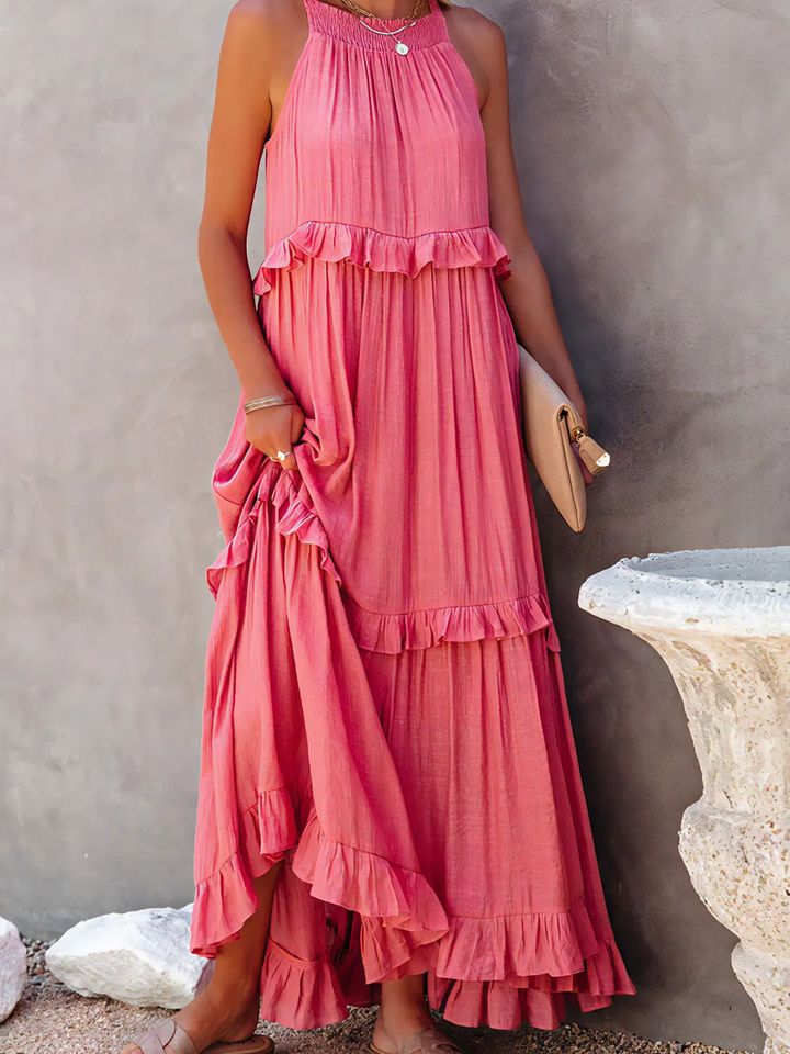 Cherry™ | Flow & Flutter Women Maxi Dress