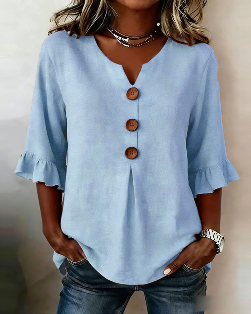 Farleigh | The Feminine Summer Blouse