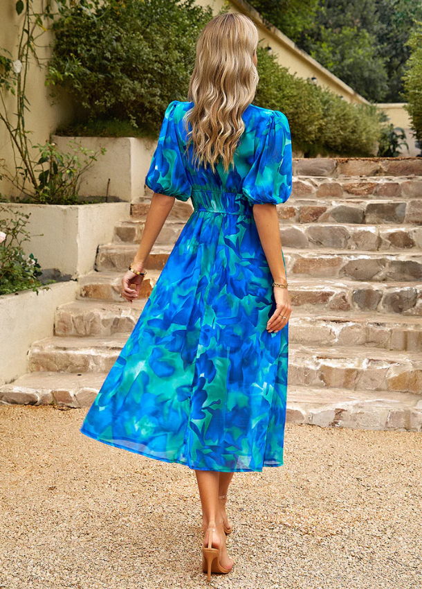 Félicité | Floral Midi Dress
