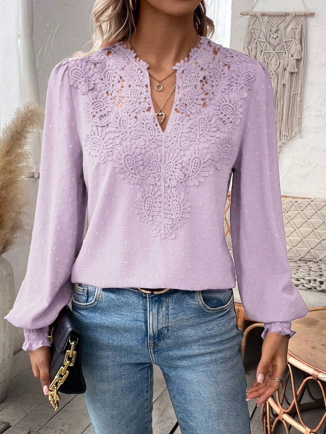 Lace | Casual Women's Blouse
