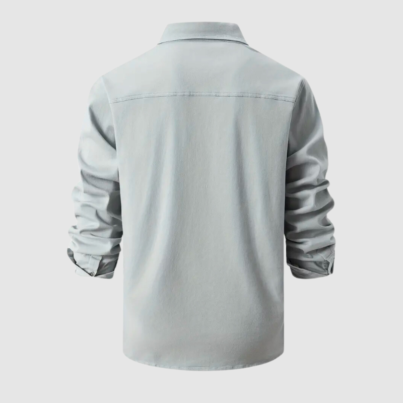 Utility Work Shirt | Heavyweight Cotton | Dual Chest Pockets
