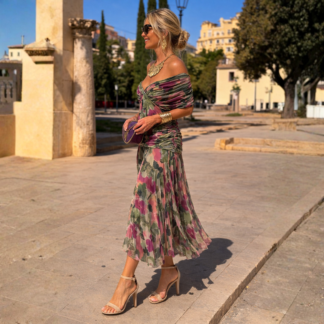 Aliénor | Off-Shoulder Dress