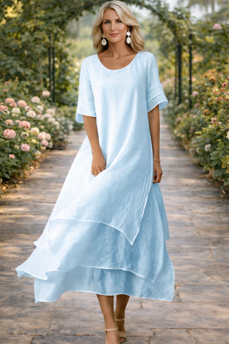 Cécilia | Tiered Maxi Dress