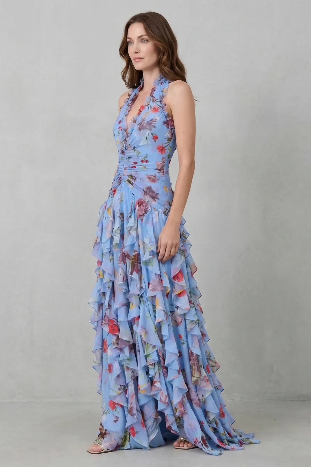Armande | Halter Maxi Dress