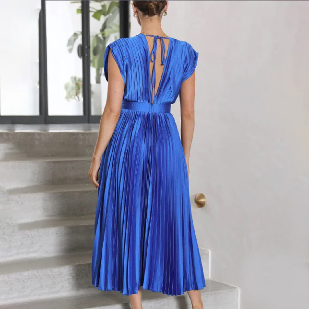 Opaline | Pleated Midi Dress