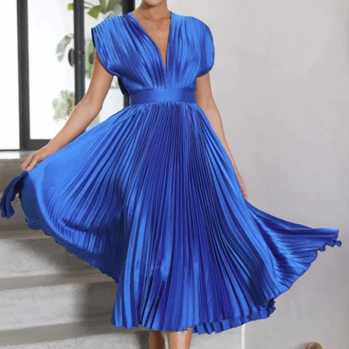Opaline | Pleated Midi Dress