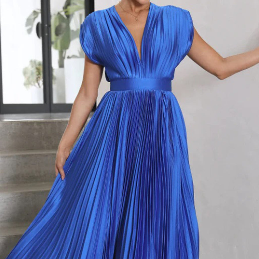 Opaline | Pleated Midi Dress