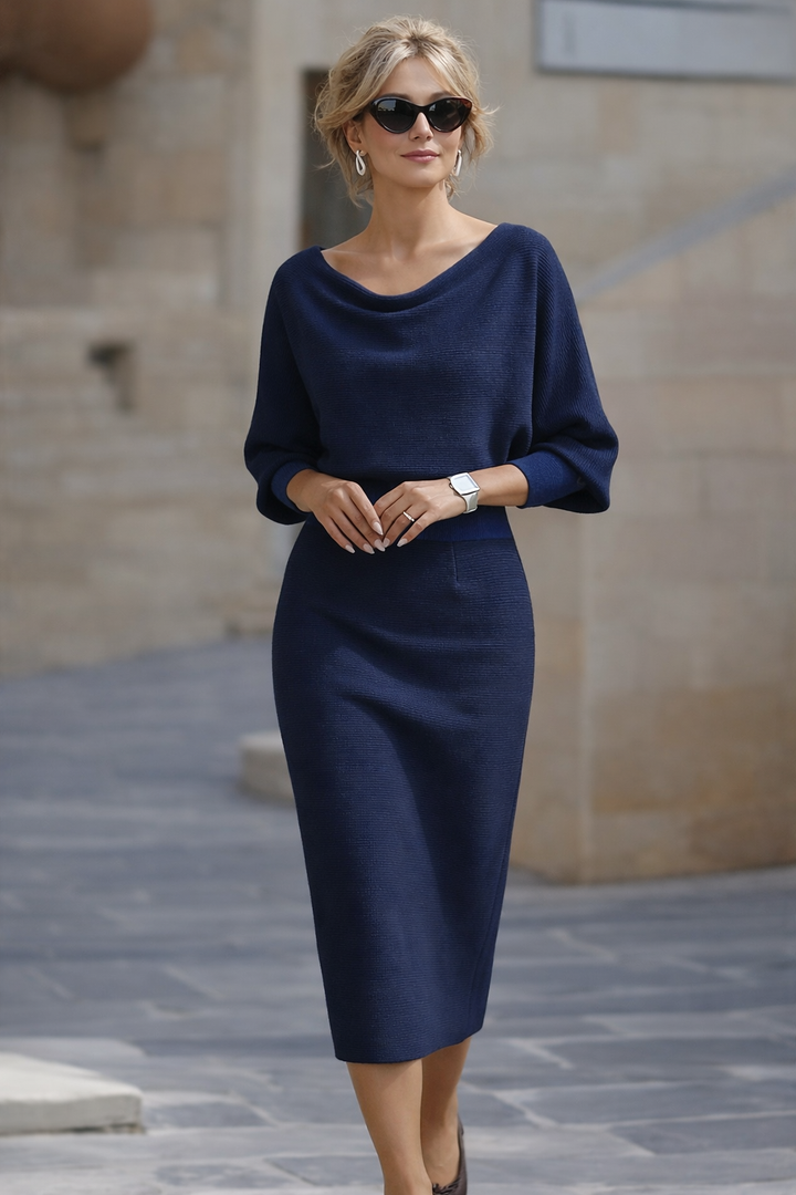 Rosée | Batwing Midi Dress