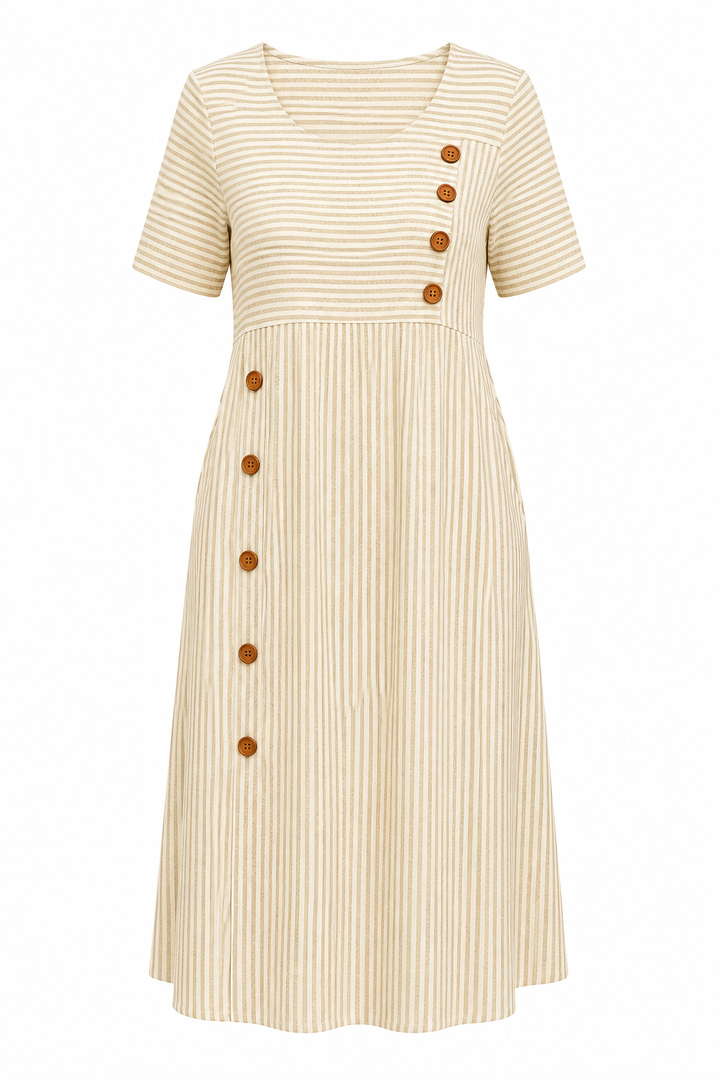 Penelope | The Classic Stripe Midi