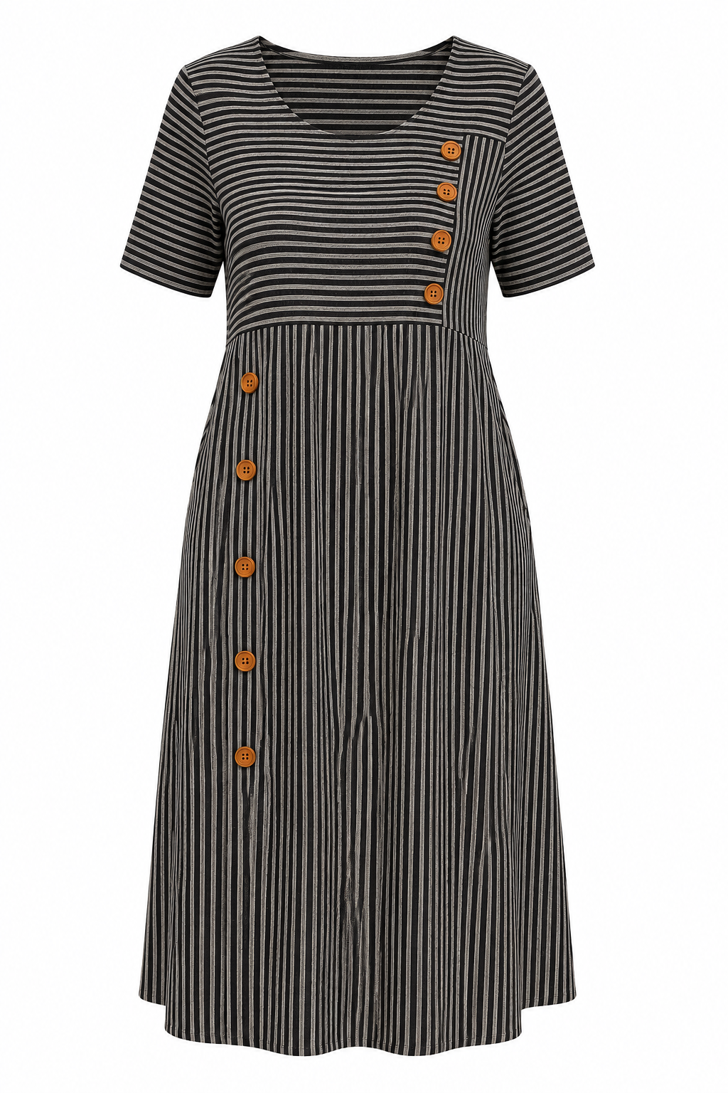Penelope | The Classic Stripe Midi