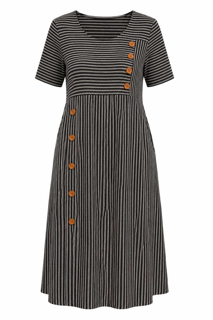 Penelope | The Classic Stripe Midi