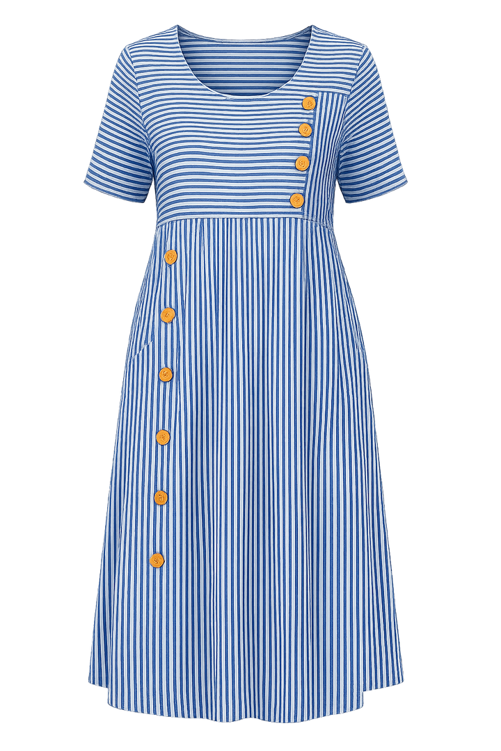Penelope | The Classic Stripe Midi