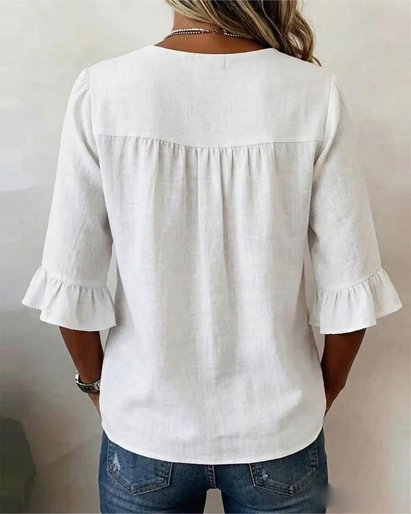Farleigh | The Feminine Summer Blouse