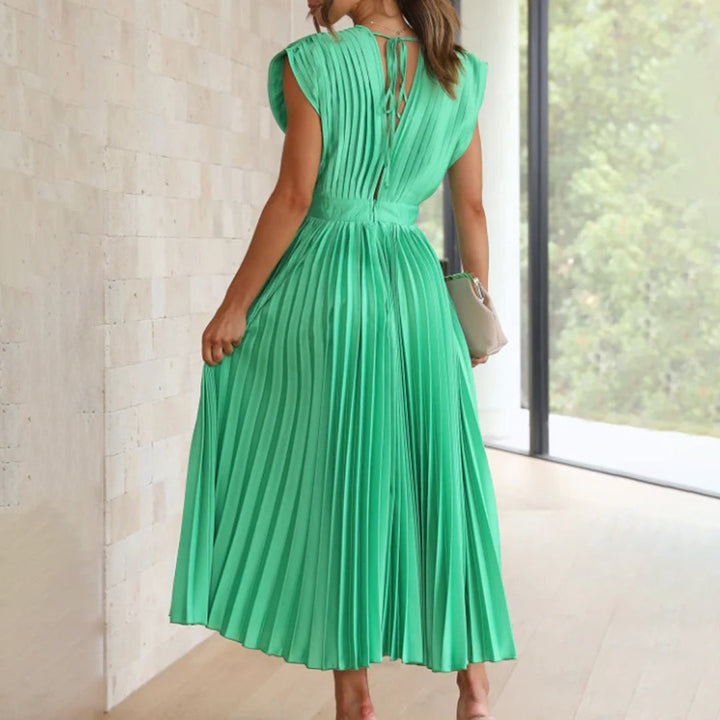 Opaline | Pleated Midi Dress