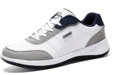 Low-Top Casual Sneakers | Lightweight Design | Colourblock Detail