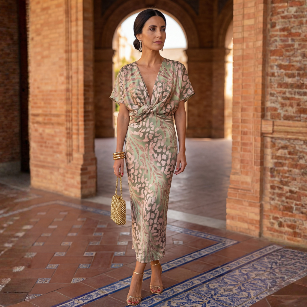 Adélaïde | Elegant Midi Dress