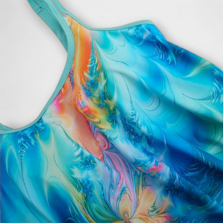 Patricia | Printed Tankini Set