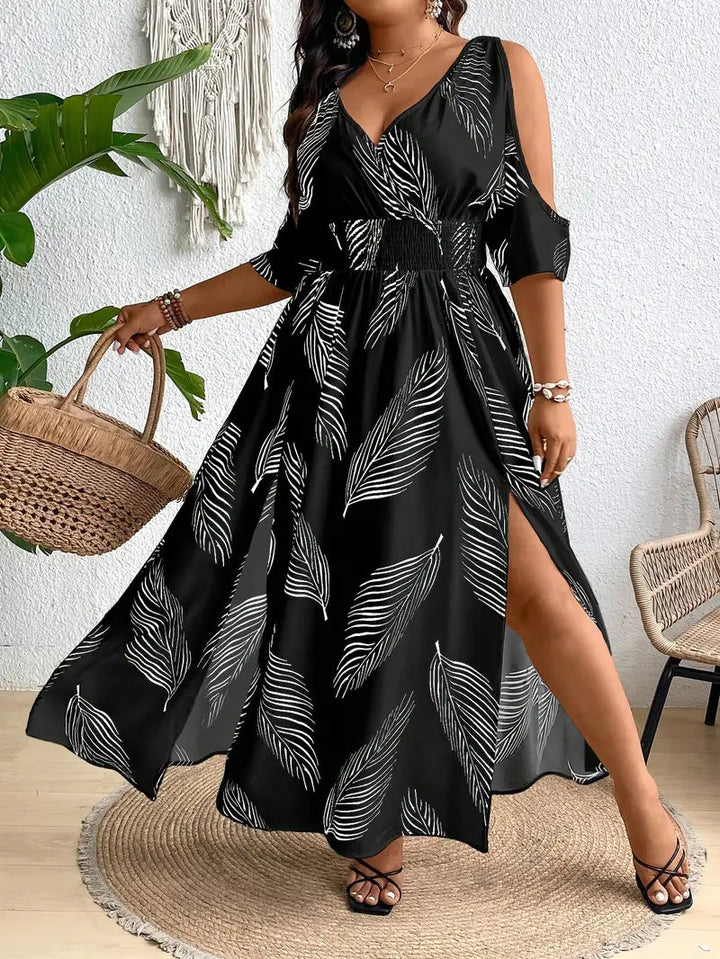 Sizaine™ | Comfy Plus Size Casual Flowy Summer Dress
