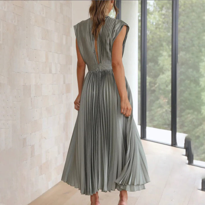 Opaline | Pleated Midi Dress