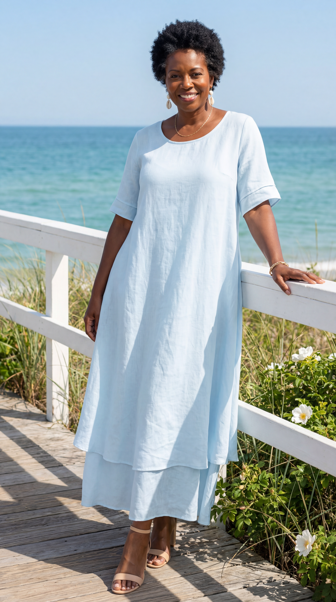 Cécilia | Tiered Maxi Dress