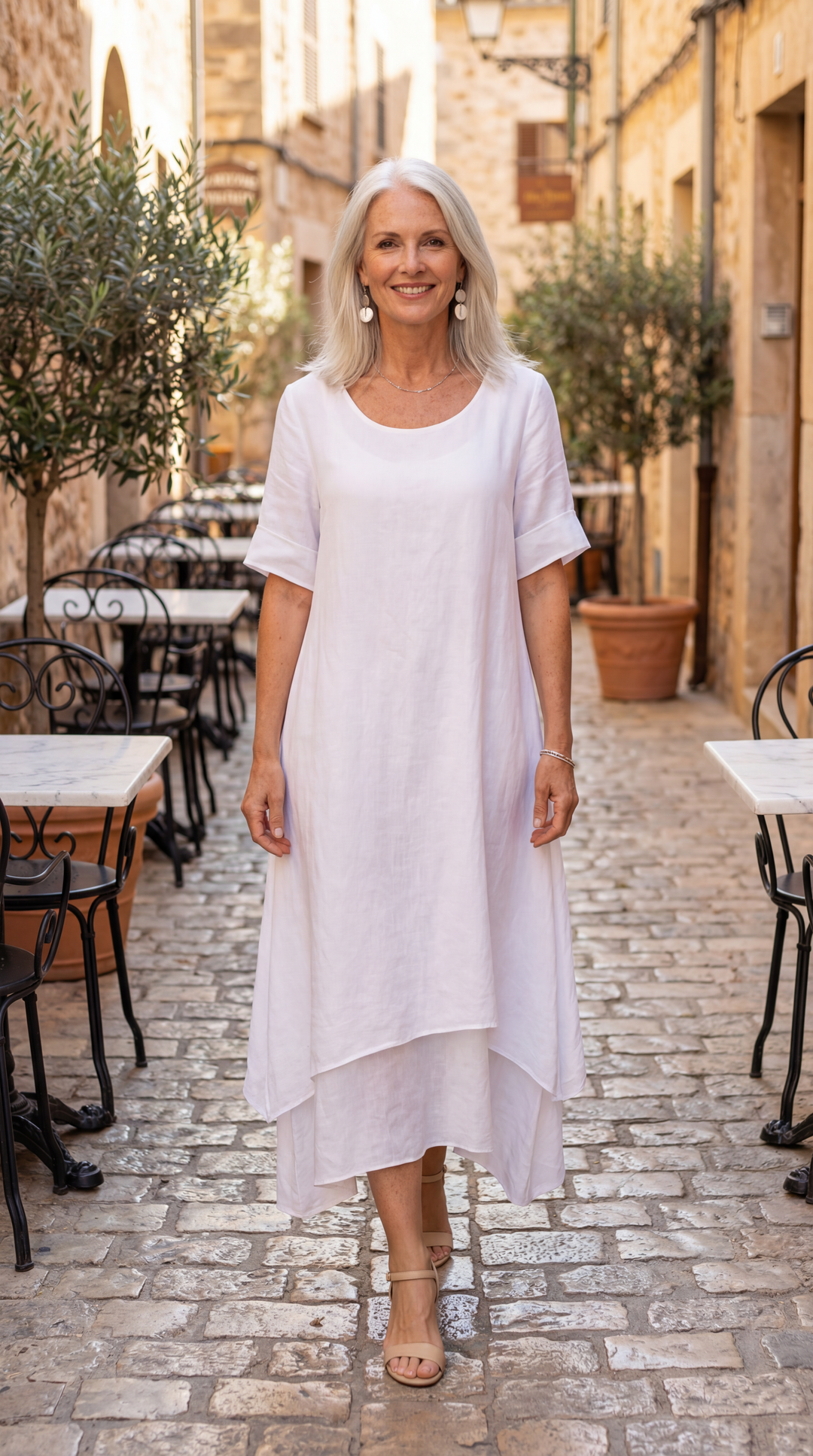 Cécilia | Tiered Maxi Dress