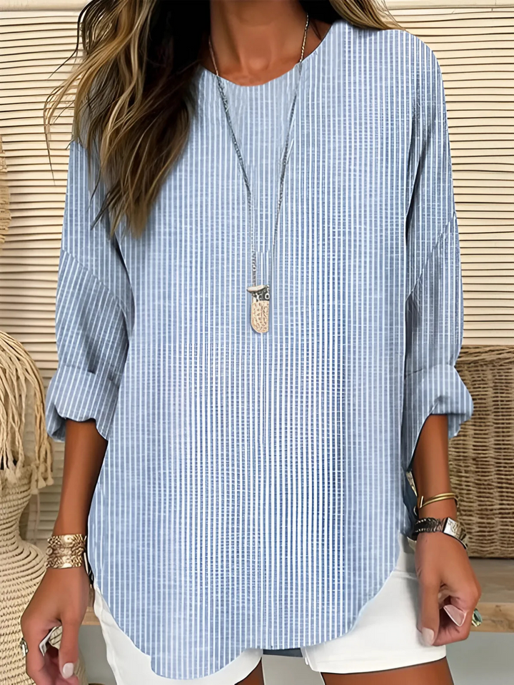 Kelsey | The Timeless Stripe Blouse