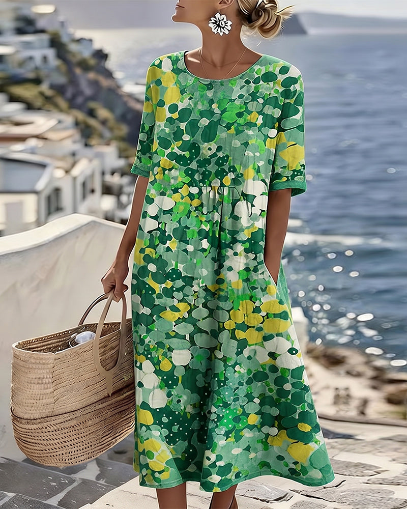 Loïza | Loose-Fit Midi Dress