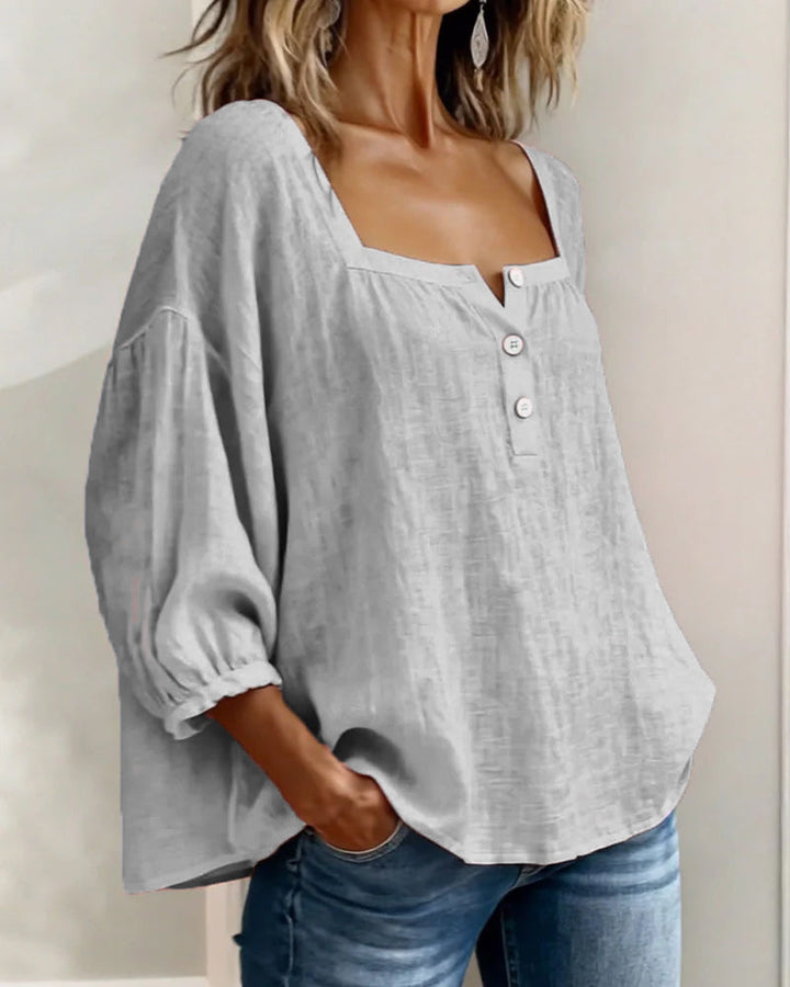 Genevieve | The Lantern Sleeve Blouse