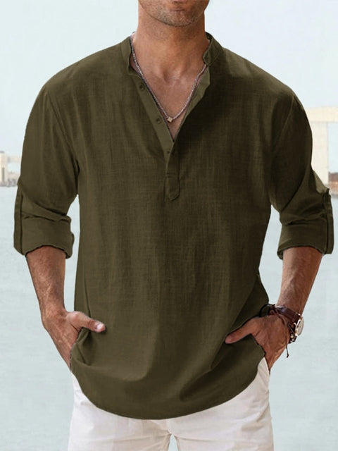 Beckett | Breathable Linen Summer Shirt