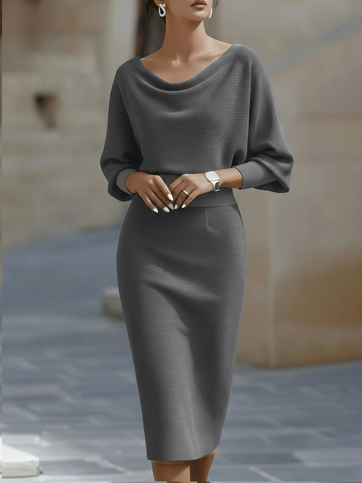 Rosée | Batwing Midi Dress