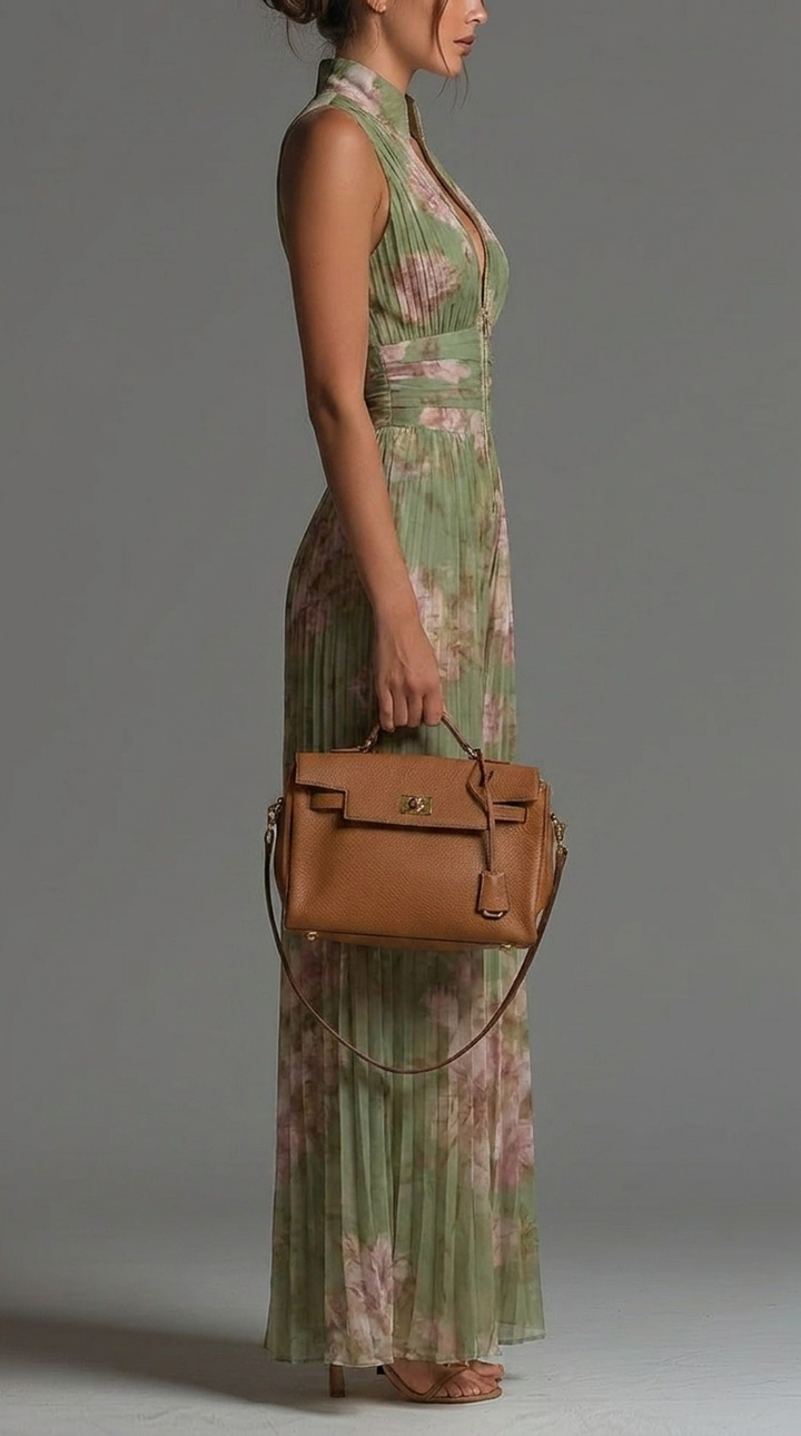 Seraphina | The Pleated Floral Jumpsuit