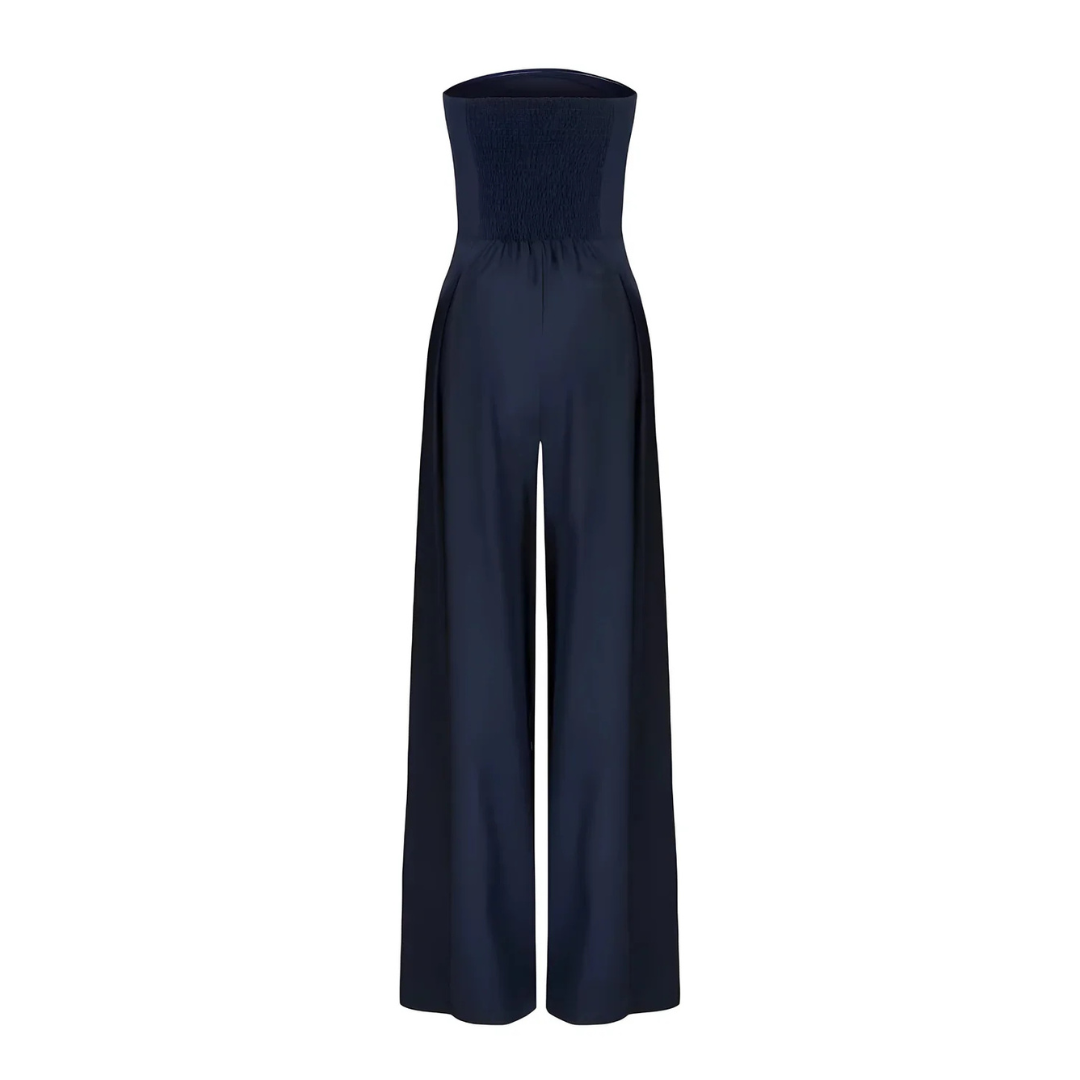 Amber | Elegant Strapless Jumpsuit